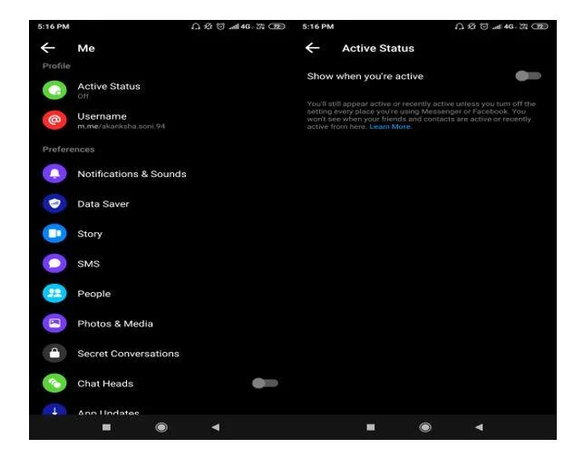 Hur inaktiverar man Facebook Messenger när Facebook har inaktiverats?