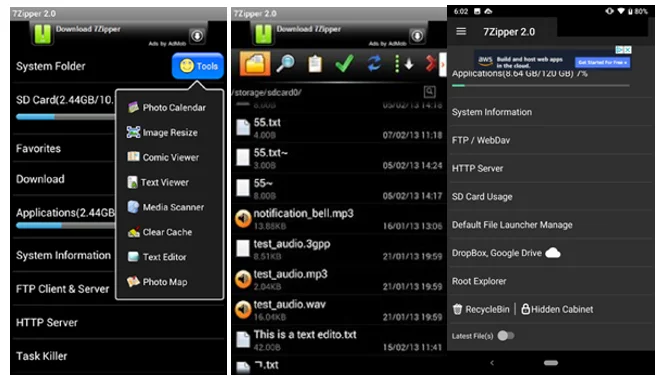 Vem behöver en PC?  Lär dig hur du zippar/packar upp filer på din Android