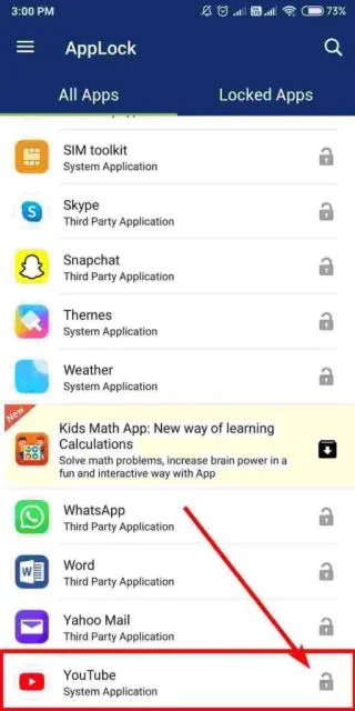 Како ставити лозинку на ИоуТубе апликацију