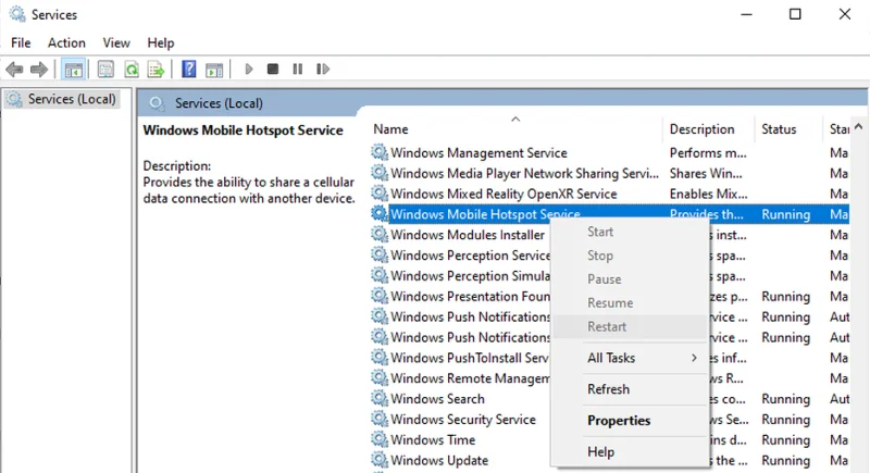 Як виправити, що моя точка доступу постійно вимикається в Windows 10?