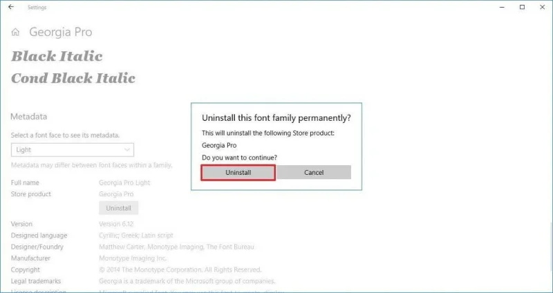 Як використовувати нові параметри шрифту Windows 10