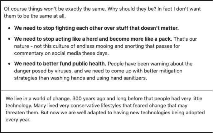 Stanovisko: Budoucí expanze po skončení COVID-19.  Bude to někdy znovu stejné?