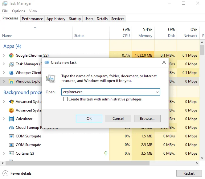 Провідник файлів Windows 10 не працює?  Як виправити