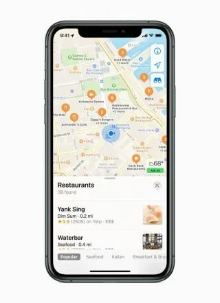 Нови функции на Apple Maps, които си заслужават вниманието