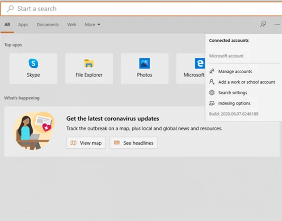 Kako prilagoditi možnosti iskanja v sistemu Windows 10