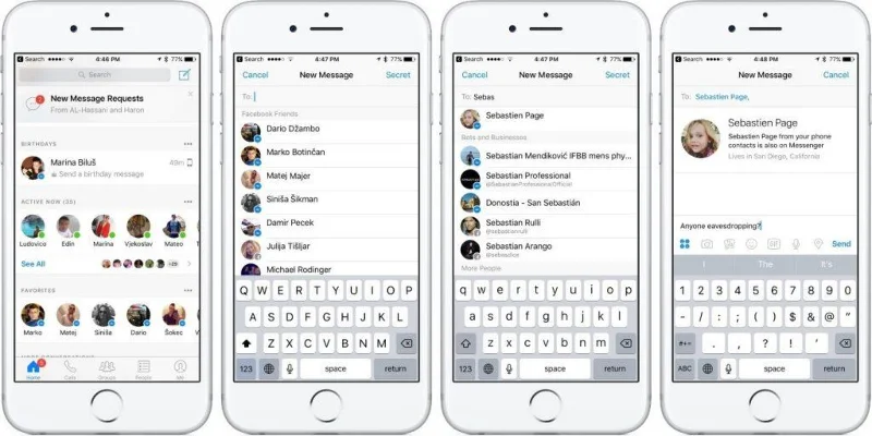 Hur man använder funktionen för hemliga samtal på Facebook Messenger