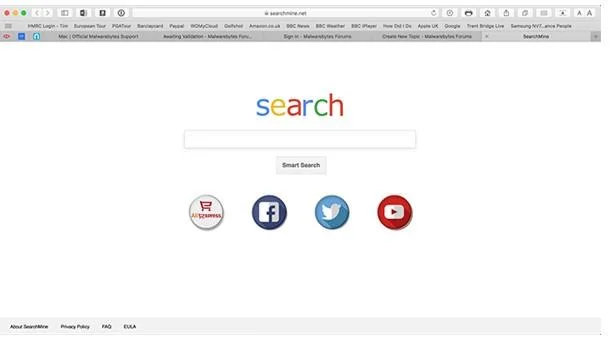 Как да се отървете от SearchMine от вашия macOS
