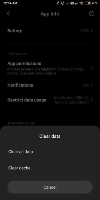 Как да изчистите кеша на Android