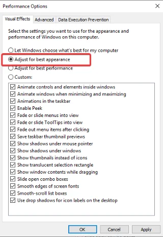 Pataisykite 100% disko naudojimą pagal sistemą ir suspaustą atmintį sistemoje „Windows 10“.