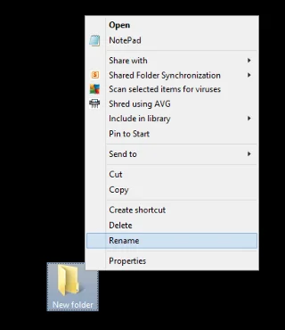 Як зробити невидимі папки в Windows 10?