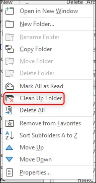 MS Outlook: Samtaleoprydningsværktøj til at holde dine e-mails organiseret