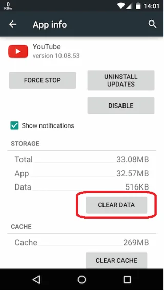 Как да коригирате срива на приложението YouTube на Android
