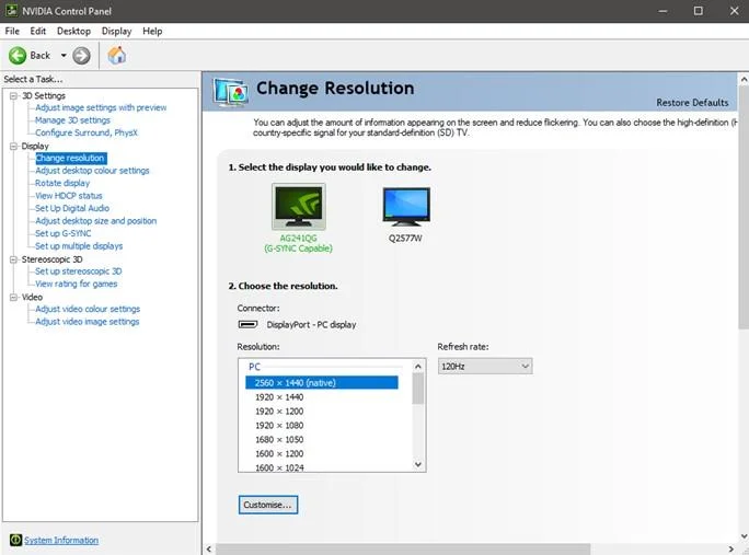 Як увімкнути FreeSync на ПК з Windows?