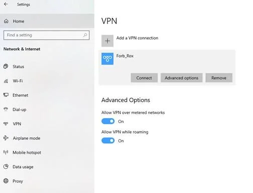 Як відключити VPN у Windows 10 – існує не один, а кілька способів
