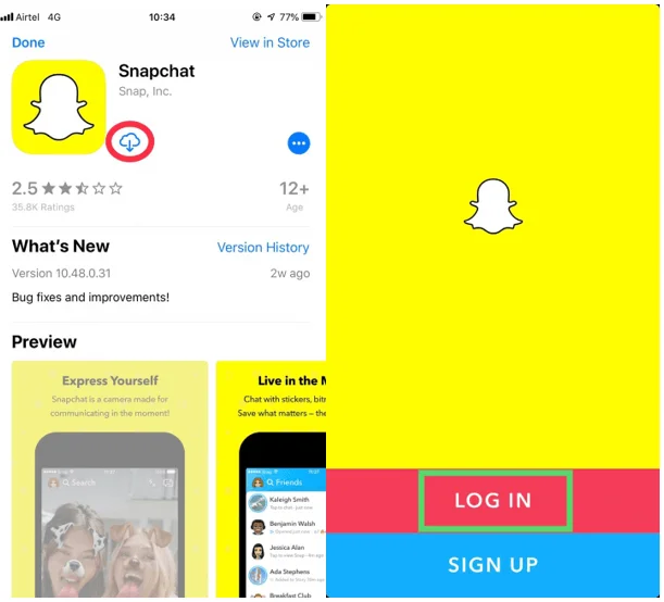 Jak získat starý Snapchat natrvalo zpět na iPhone?