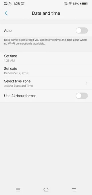 Kuidas parandada viga "Kahjuks on Google Play teenused peatunud"?