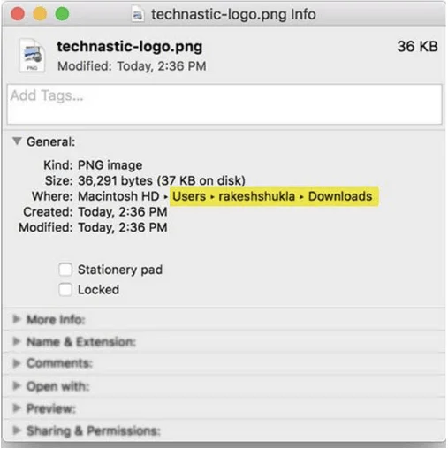 5 rychlých způsobů, jak zkopírovat cestu k souboru v systému macOS X