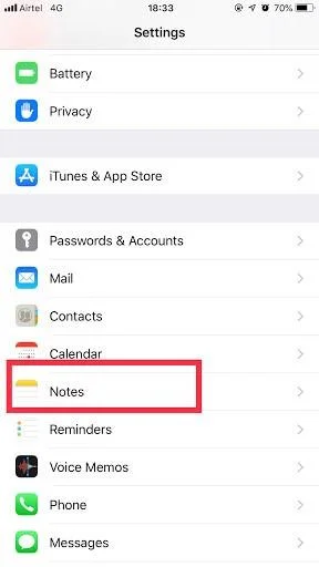 Si të trajtoni aplikacionin Notes në iPhone dhe iPad
