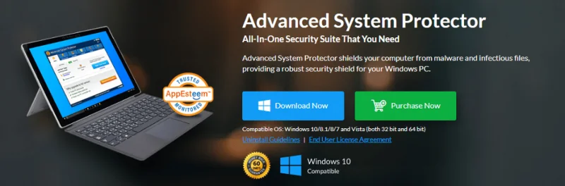 Как да защитите компютъра си от зловреден софтуер с помощта на Advanced System Protector