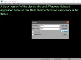 Як отримати альтернативу чорному блокноту для Windows 10?