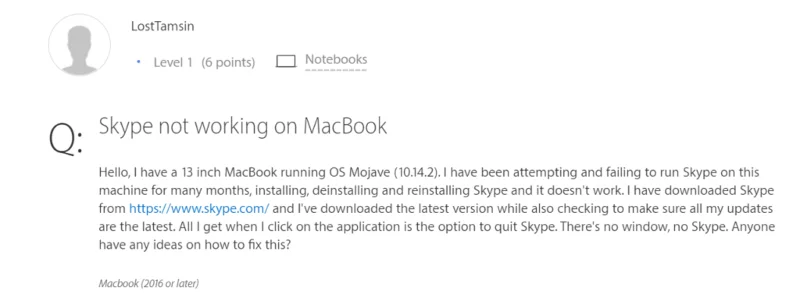 Skype fungerar inte på Mac (2021) – Så här åtgärdar du