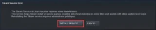Як виправити помилку служби Steam у Windows 11?