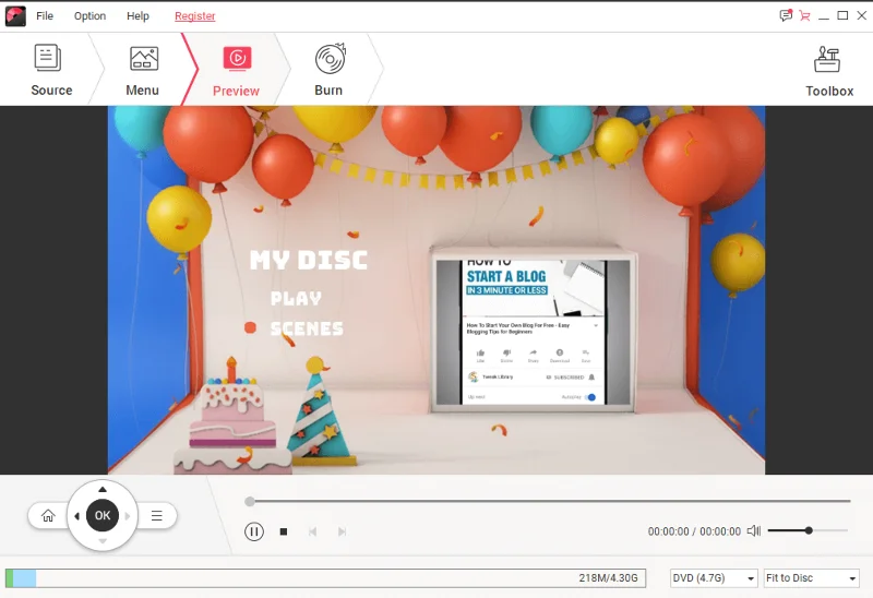 Як записати фільм на DVD у Windows 10/8/7/XP/Vista
