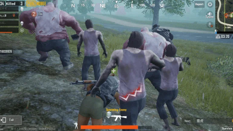 Këshilla për të shënuar një darkë pule në modalitetin zombie PUBG