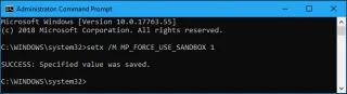 Як увімкнути ультрабезпечний режим пісочниці в Windows Defender?
