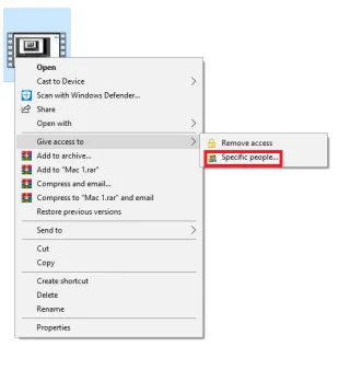 Кроки для перегляду спільних файлів і папок у Windows 10
