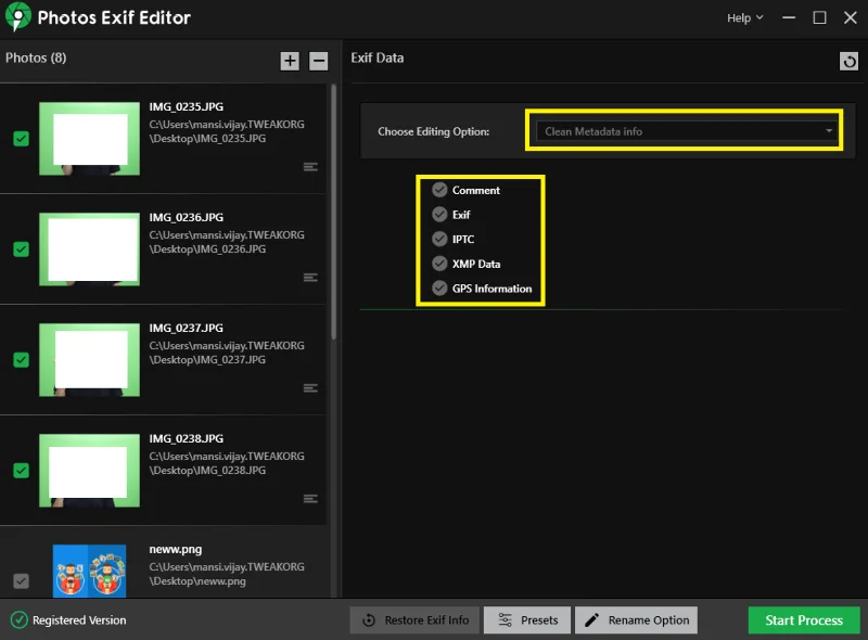 Як пакетно редагувати Exif-метадані зображень RAW у Windows