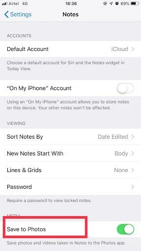 Si të trajtoni aplikacionin Notes në iPhone dhe iPad