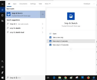 Як зробити знімок екрана в Windows 10 за допомогою Snip And Sketch?