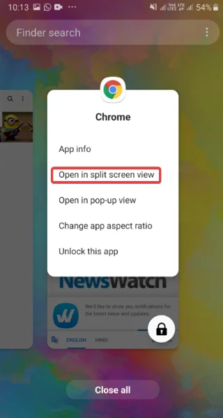 Многозадачност като шеф с Android разделен екран