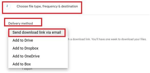 Как да изтеглите Gmail MBOX данни с помощта на Google Takeout