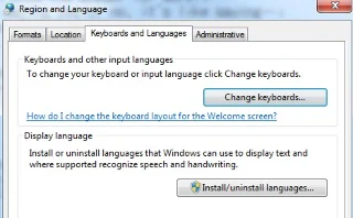 Slik endrer du visningsspråket i Windows 7