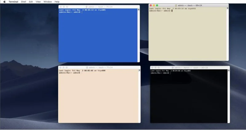 Kroky k přizpůsobení terminálu Mac a zvýšení produktivity