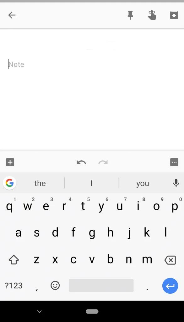 Kaip naudoti slankiosios klaviatūros režimą „Gboard“?