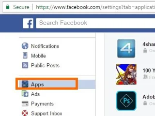 Как да премахнете веригата на акаунт във Facebook от приложение