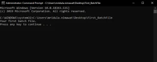 Як запустити пакетний файл від імені адміністратора в Windows 10