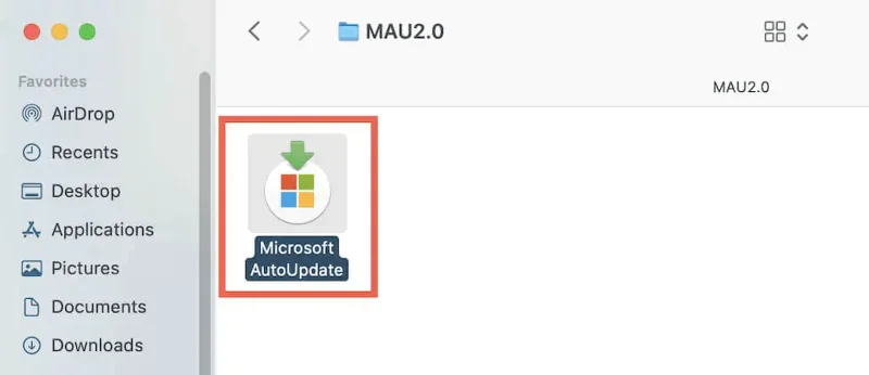 Как да спрете Microsoft AutoUpdate на Mac?