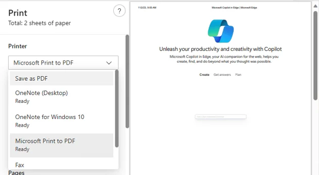 Как да запазите уеб страница като PDF на Windows и Mac