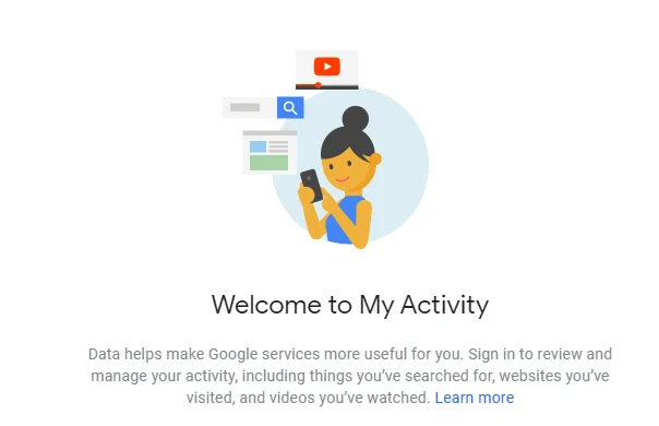 Как да изтриете вашата история на активността в Google на вашия компютър?