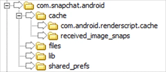 Kaip atkurti ištrintus „Snapchat“ pranešimus „Android“.