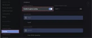 Как да деактивирате наслагването на Discord