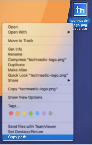 5 rychlých způsobů, jak zkopírovat cestu k souboru v systému macOS X