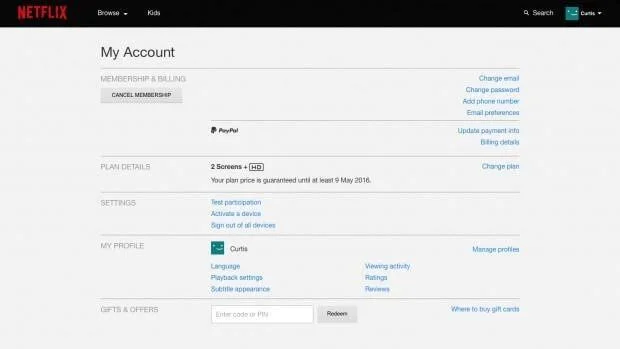 Sådan annullerer du Netflix-abonnement og deaktiverer Netflix-konto