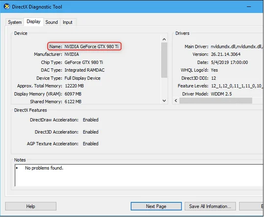 Kaip patikrinti „Windows“ kompiuterio grafinės plokštės konfigūraciją