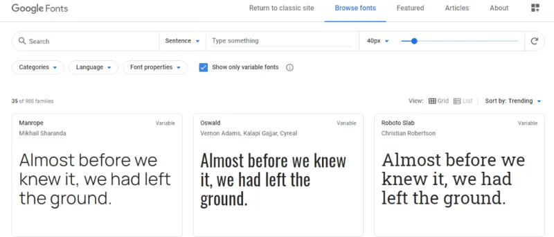 Πώς να εγκαταστήσετε γραμματοσειρές στα Windows 10
