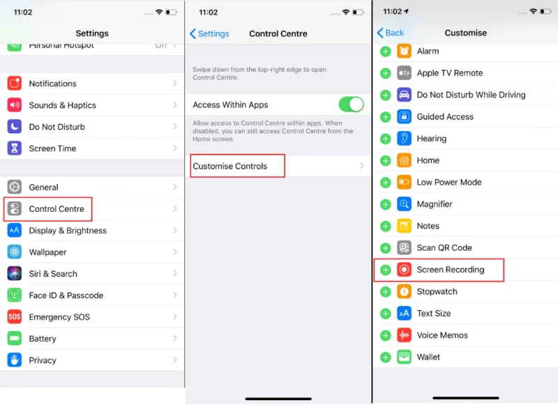 Sådan skærmoptages på iPhone XR Sådan skærmoptages på iPhone XR